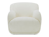 Stevie Cream Lounge Chair - Ornate Home