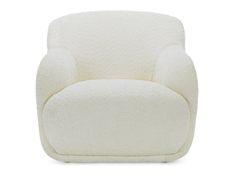 Stevie Cream Lounge Chair - Ornate Home