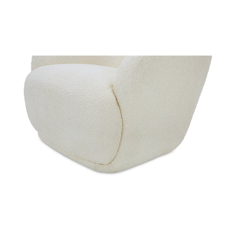 Stevie Cream Lounge Chair - Ornate Home