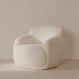 Stevie Cream Lounge Chair - Ornate Home