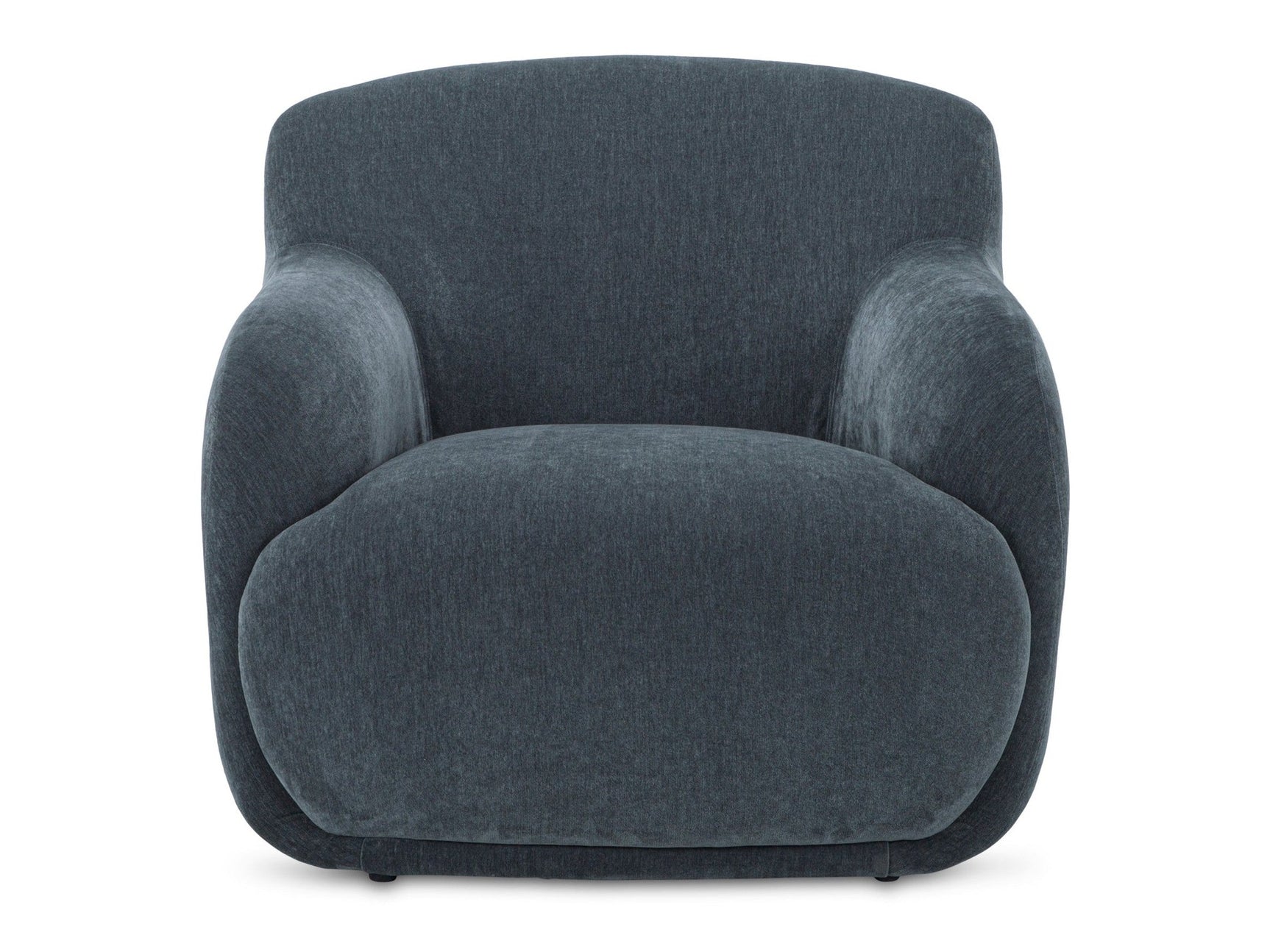 Stevie Slate Blue Lounge Chair - Ornate Home