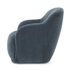 Stevie Slate Blue Lounge Chair - Ornate Home