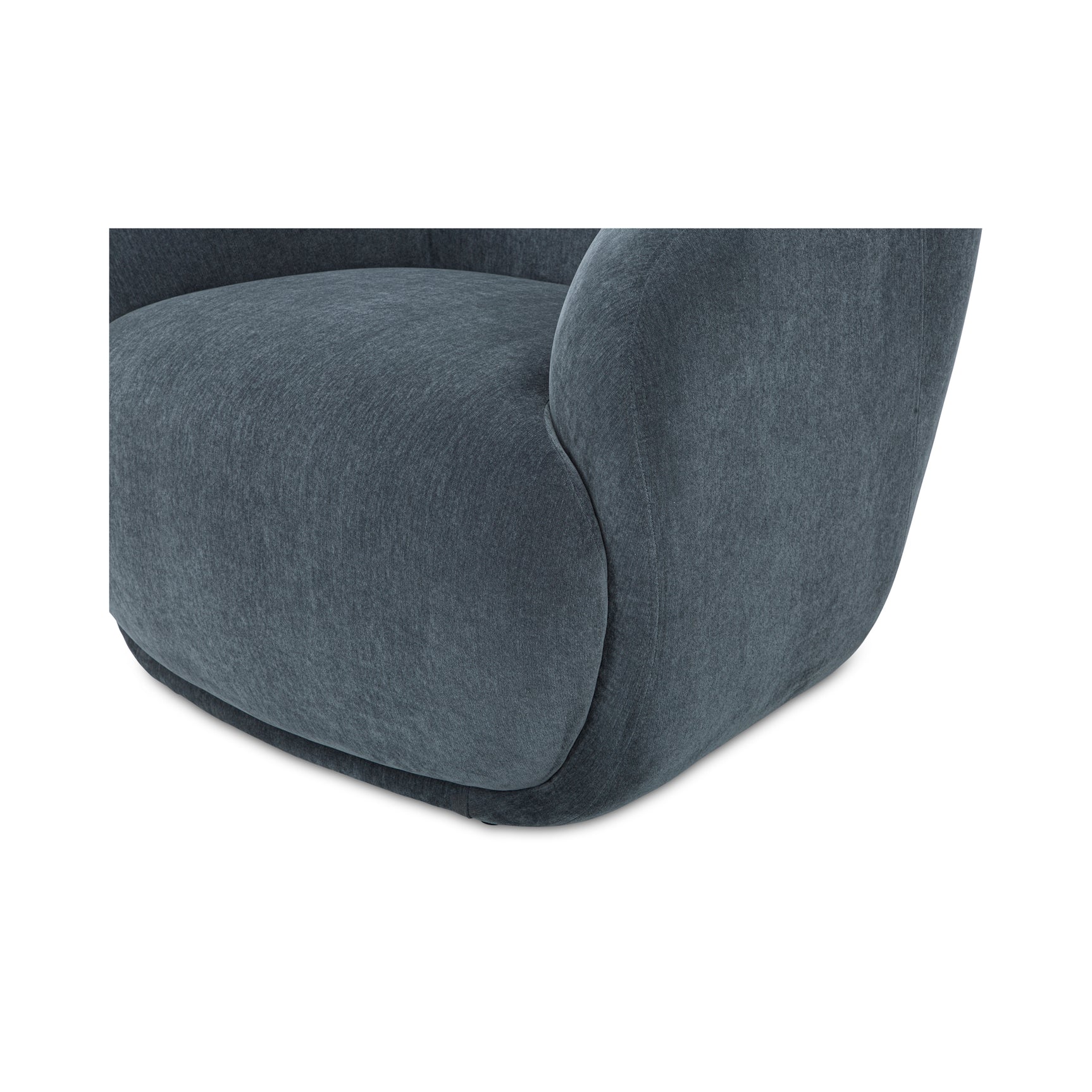 Stevie Slate Blue Lounge Chair - Ornate Home