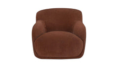 Stevie Toffee Lounge Chair - Ornate Home