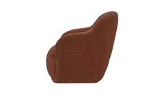Stevie Toffee Lounge Chair - Ornate Home