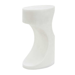 Stevie White Indoor-Outdoor Accent Table - Ornate Home