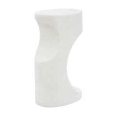 Stevie White Indoor-Outdoor Accent Table - Ornate Home