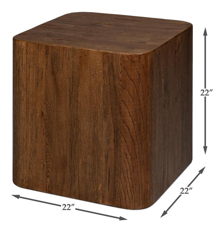 Sarreid Ltd. Stewart Side Table - Thumbnail 3