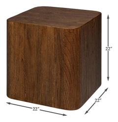 Stewart Natural Side Table - Ornate Home