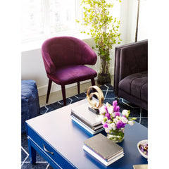 Stewart Purple Dining Chair - Ornate Home