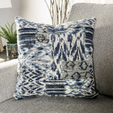 Stickney Light Gray/Navy Loveseat - Ornate Home