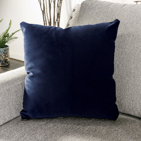 Stickney Light Gray/Navy Loveseat - Ornate Home