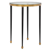 Stiletto Antique Gold Side Table - Ornate Home