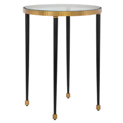 Stiletto Antique Gold Side Table - Ornate Home