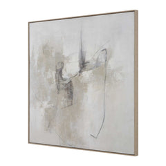Still Crossing Multicolor Abstract Painting - Ornate Home