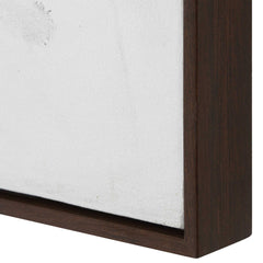 Still Moving Brown/Gray/White Abstract Painting - Ornate Home
