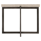 Stillwater Terrazzo Stone/Flint Grey Outdoor Table - Ornate Home