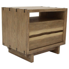 Stillwater Weathered Oak 2-drawer Nightstand - Ornate Home