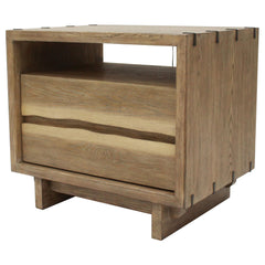 Stillwater Weathered Oak 2-drawer Nightstand - Ornate Home