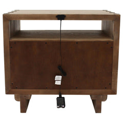 Stillwater Weathered Oak 2-drawer Nightstand - Ornate Home