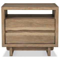 Stillwater Weathered Oak 4-Piece California King Bedroom Set - Ornate Home