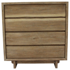 Stillwater Weathered Oak 4-drawer Chest - Ornate Home
