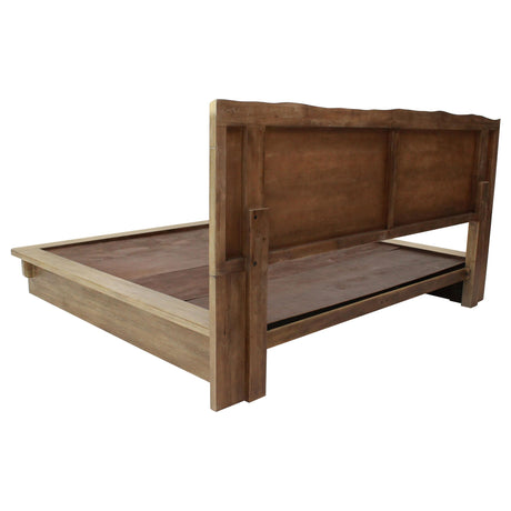 Stillwater Weathered Oak California King Platform Bed - Ornate Home