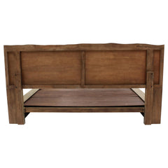 Stillwater Weathered Oak California King Platform Bed - Ornate Home