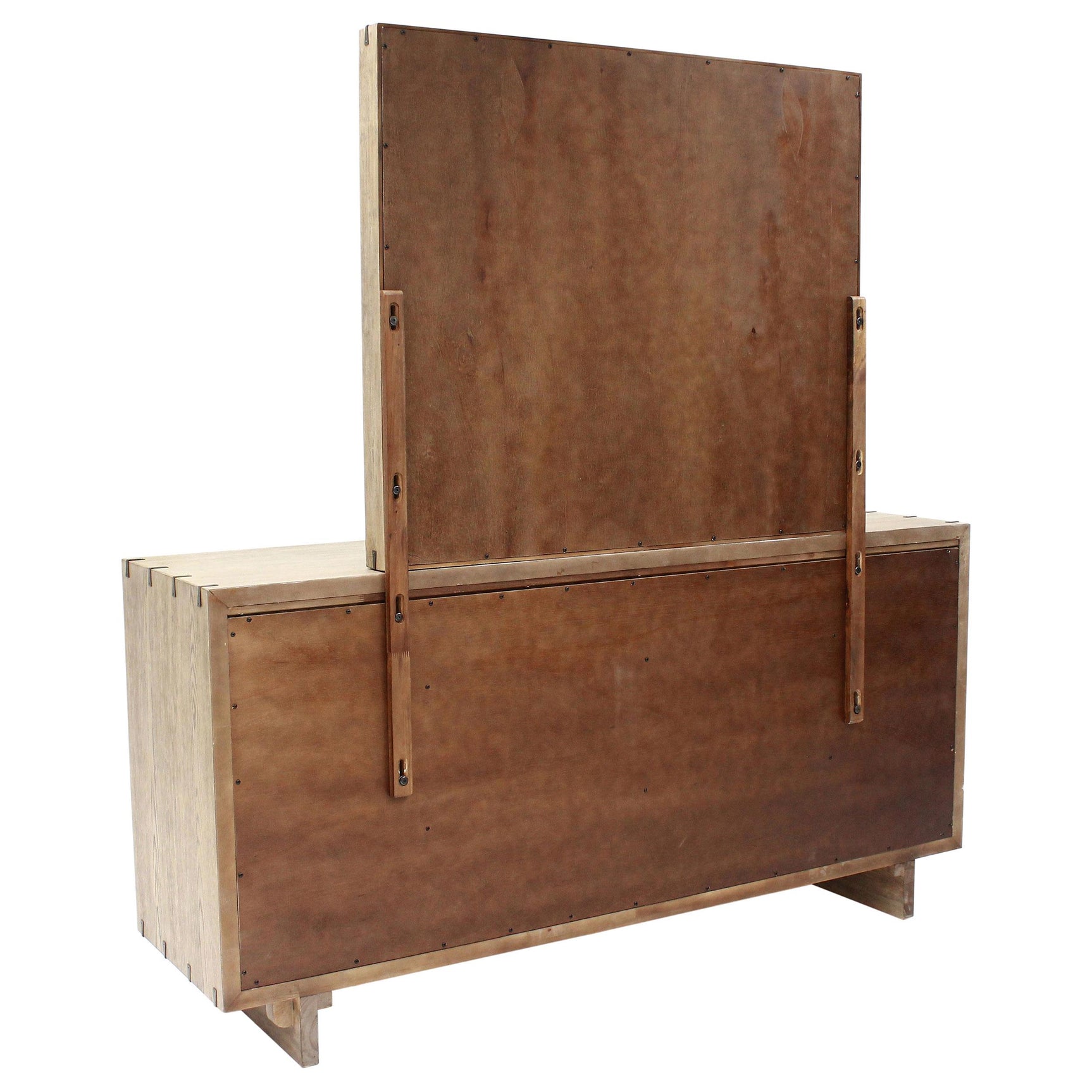 Stillwater Weathered Oak Dresser with Mirror - Ornate Home