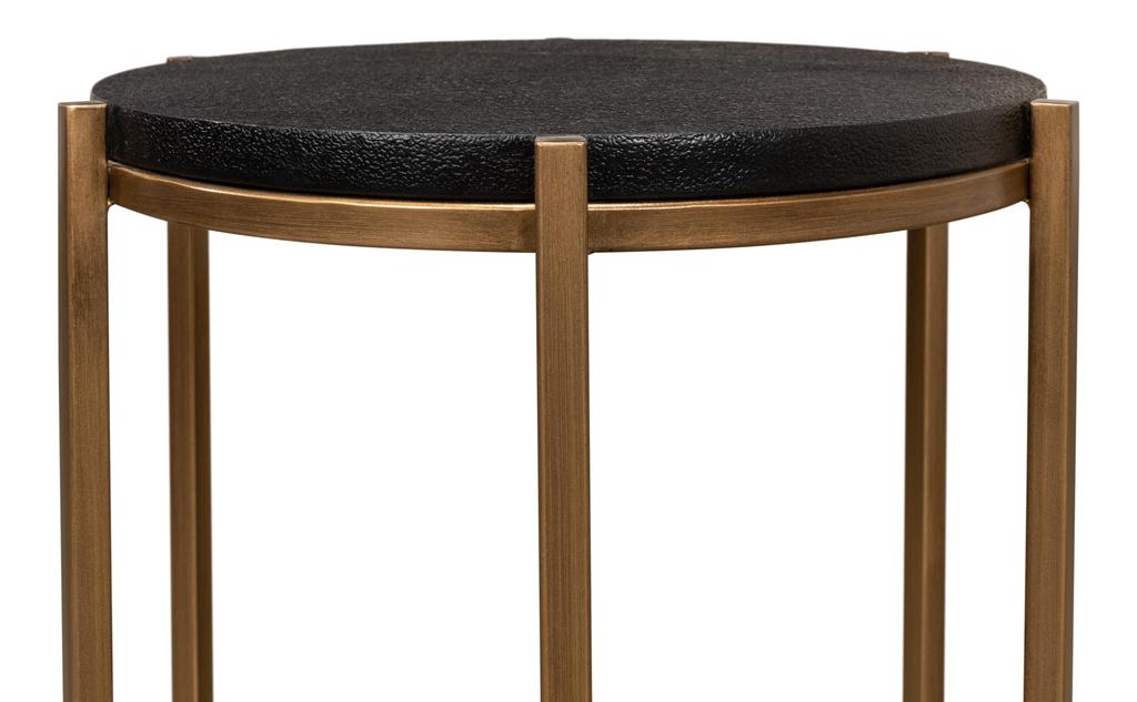 Stillwell Black Side Table - Ornate Home