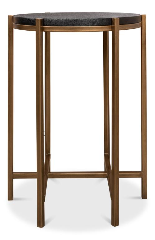 Stillwell Black Side Table - Ornate Home