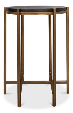 Stillwell Black Side Table - Ornate Home