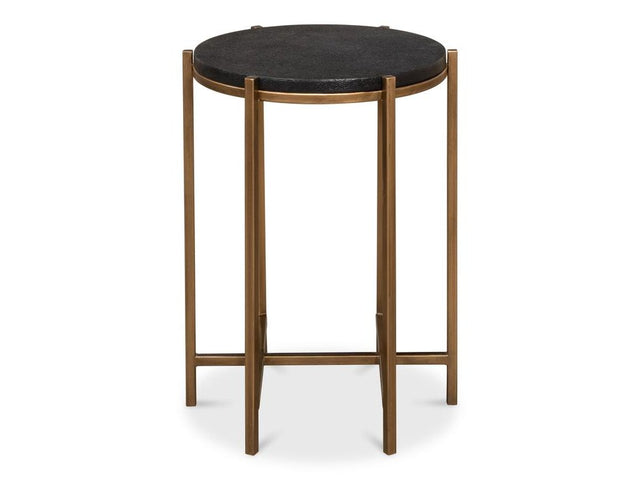 Stillwell Black Side Table - Ornate Home