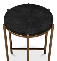 Stillwell Black Side Table - Ornate Home