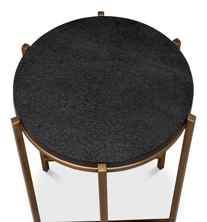 Stillwell Black Side Table - Ornate Home