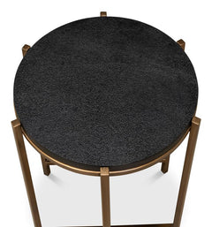 Stillwell Black Side Table - Ornate Home