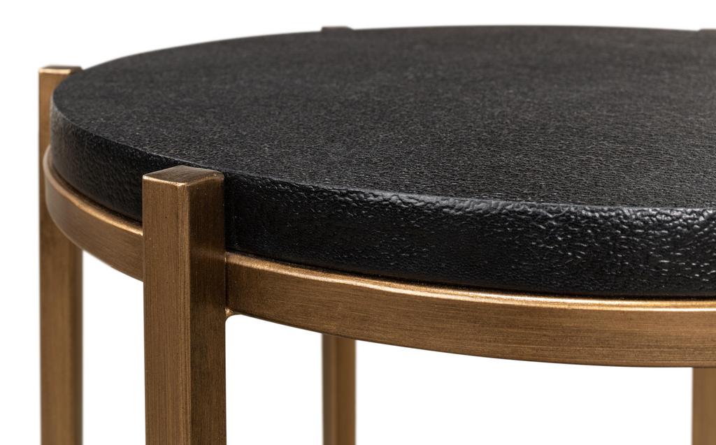 Stillwell Black Side Table - Ornate Home