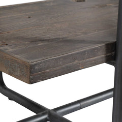 Stilo Brown/Gray/Woodtone Urban Industrial Etagere - Ornate Home
