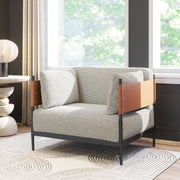 Stirbe Gray Armchair - Ornate Home