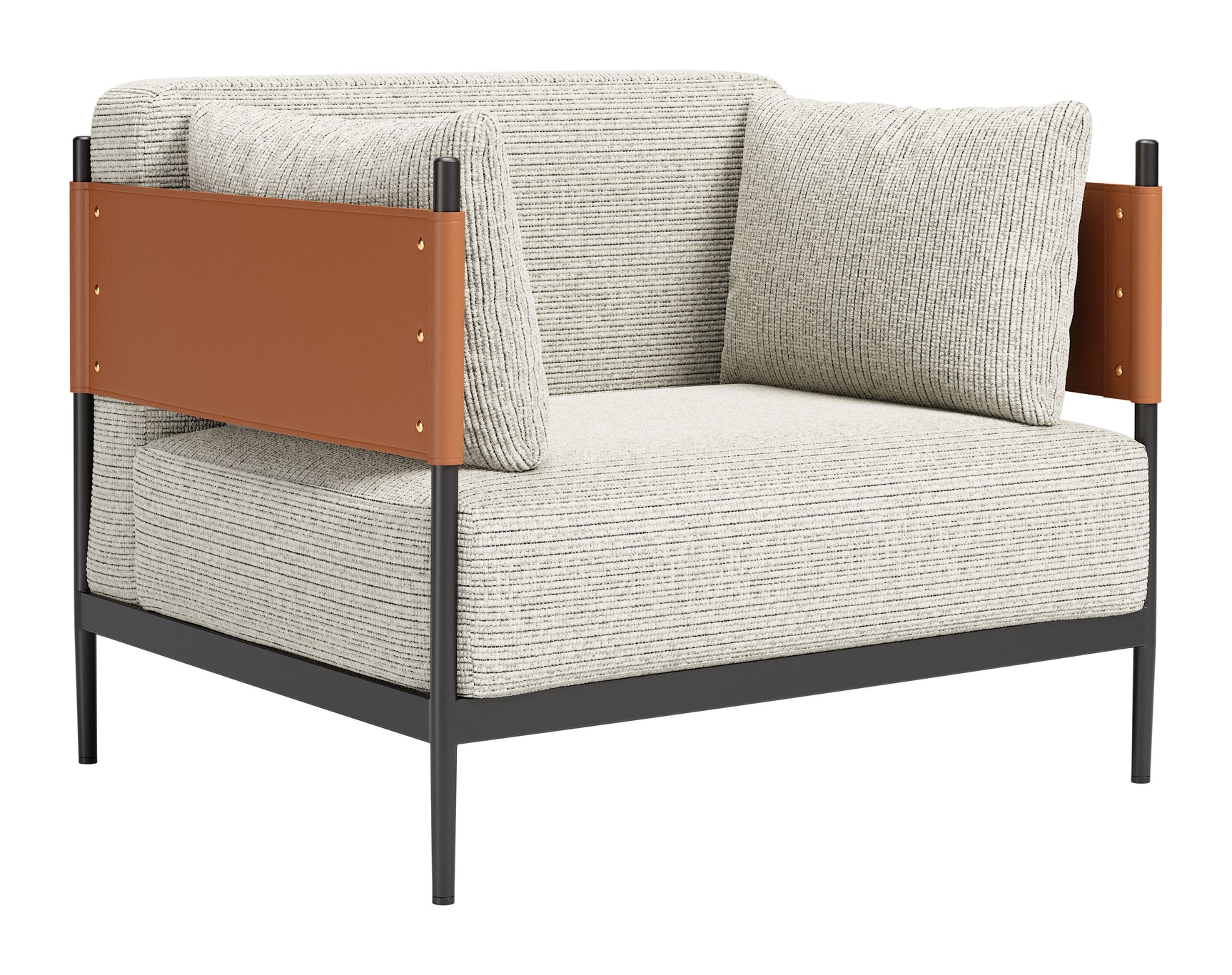 Stirbe Gray Armchair - Ornate Home