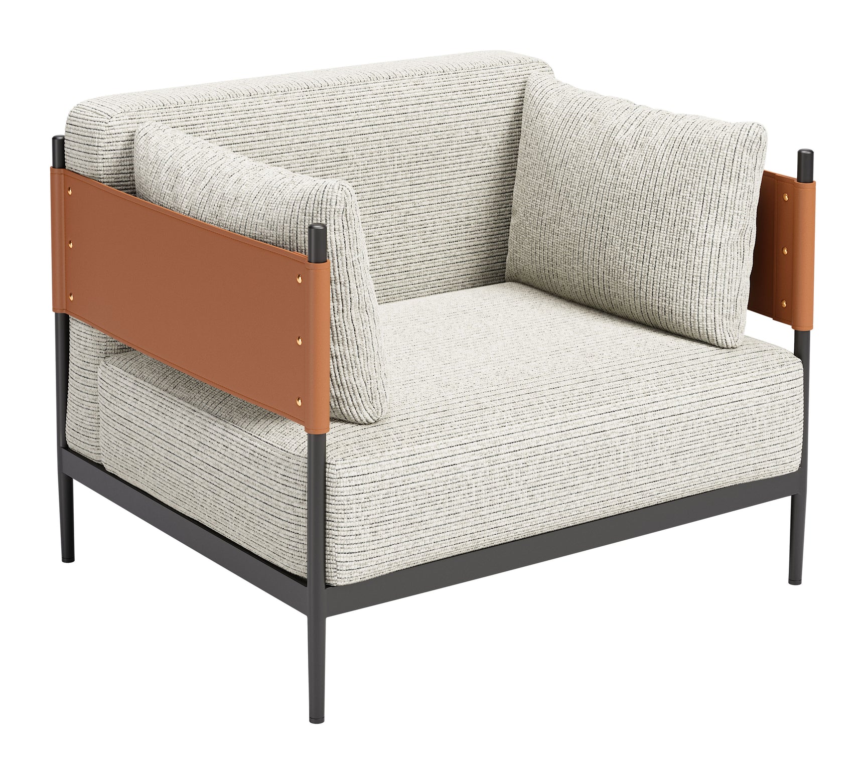 Stirbe Gray Armchair - Ornate Home