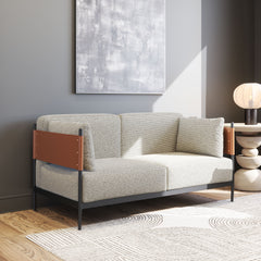 Stirbe Gray Loveseat - Ornate Home