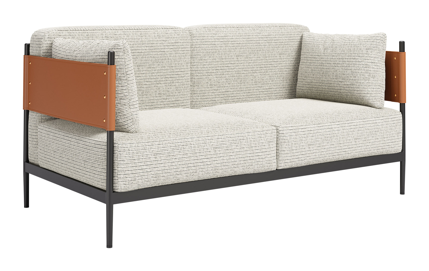 Stirbe Gray Loveseat - Ornate Home