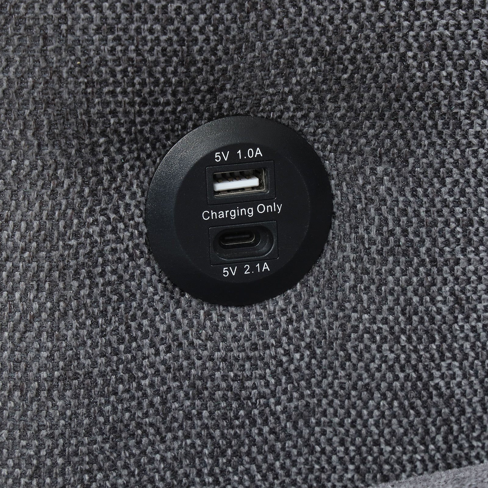 Stockwell Dark Gray Sleeper Sectional Sofa - Ornate Home