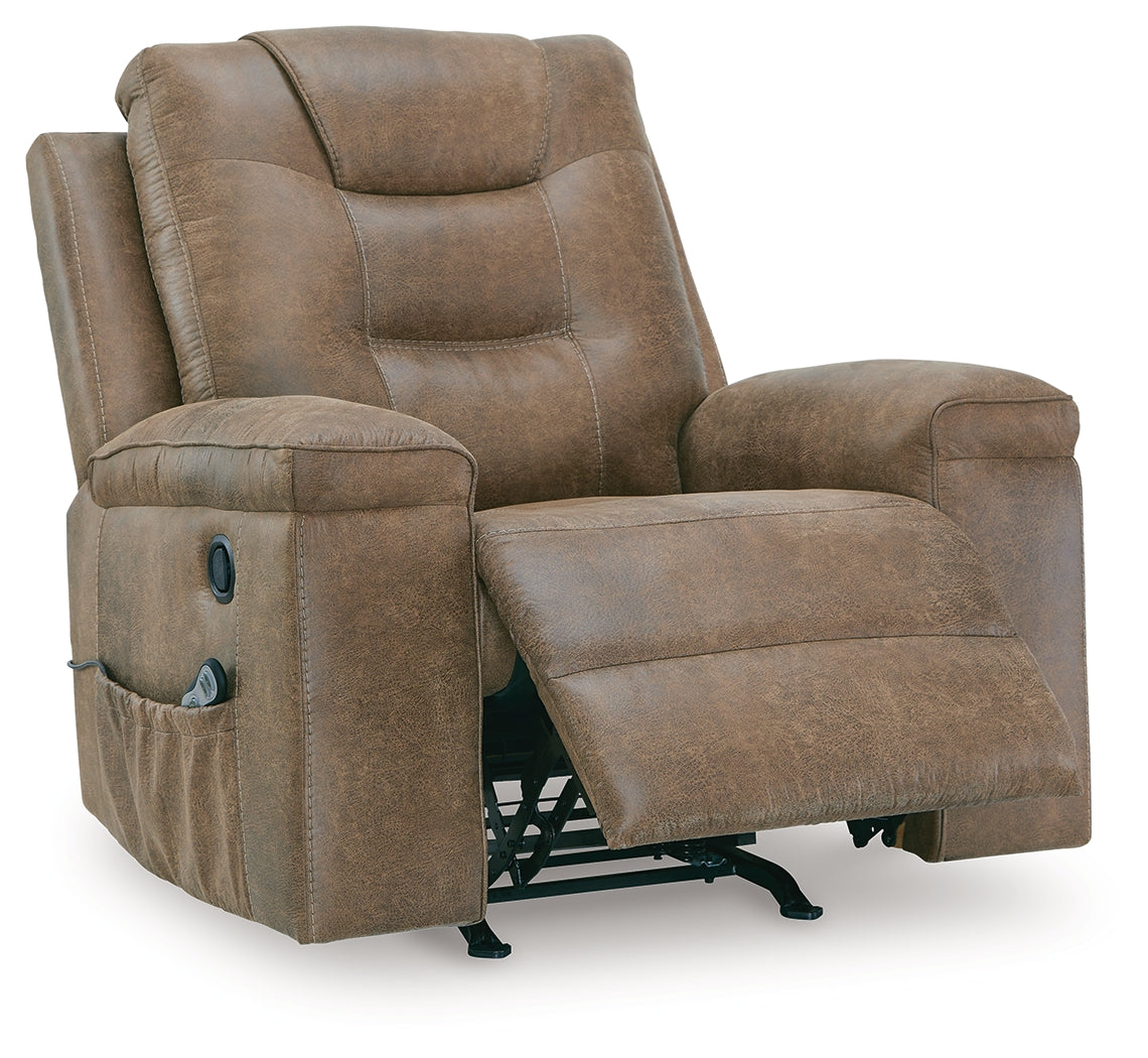 Stockworth Earth Recliner (Online Special Price) - Ornate Home