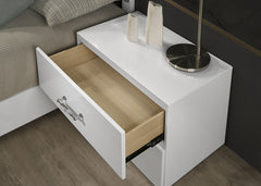 Stoholm White Nightstand - Ornate Home