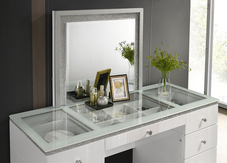 Stoholm White Vanity - Ornate Home