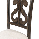 Stone Charcoal 6-Piece Dining Set - Ornate Home