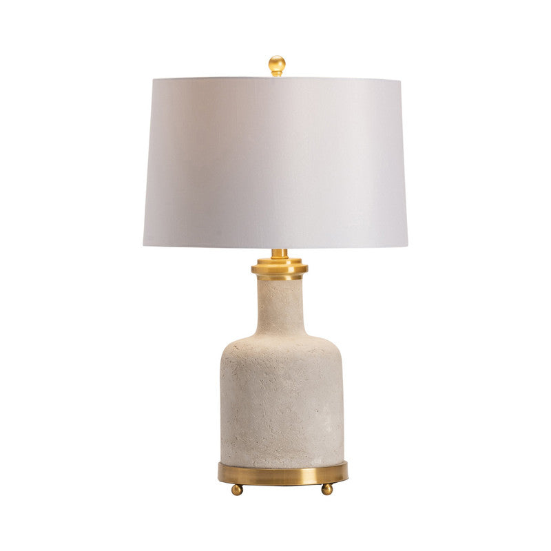 Stone Grey Table Lamp (Set of 2) - Ornate Home