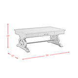 Stone Smokey Walnut 2-Piece Occasional Table Set - Ornate Home